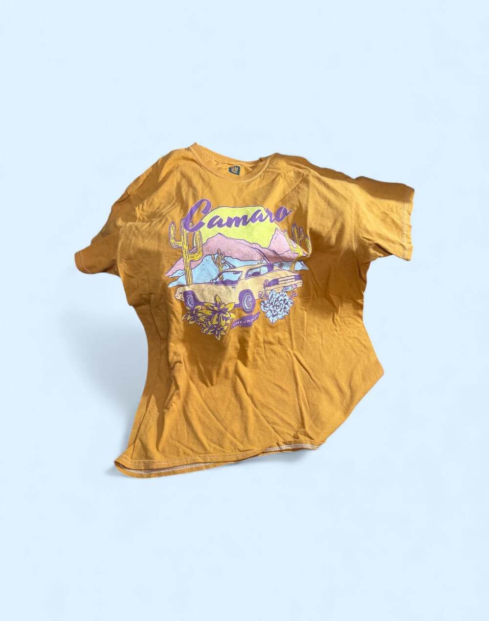 Woman's Chevrolet Camaro Cropped T-Shirt
